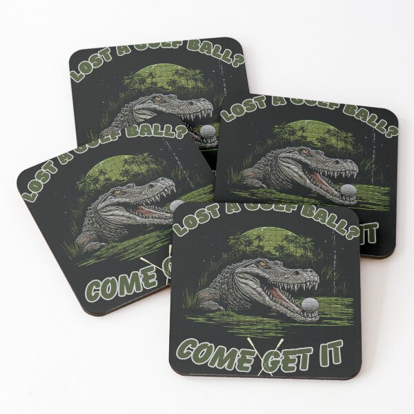 Item preview, Funny Alligator Golf ball, Alligator, Lost Golf ball T-shirt designed and sold by KreativKulture.