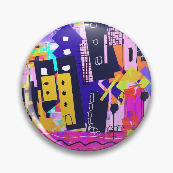 Item preview, Children Town, Abstract Art for Kids designed and sold by Constanta Paraschivescu.