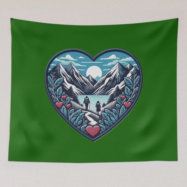 Item preview, Love for mountain trips designed and sold by VisualHut.
