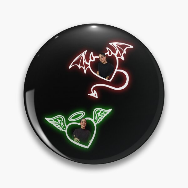 Item preview, tini stoessel - angel/devil (white) designed and sold by tinispieterse.