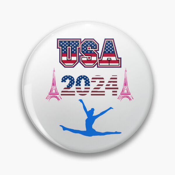 Item preview, USA 2024 Gymnastics designed and sold by Echo Aesthetics.