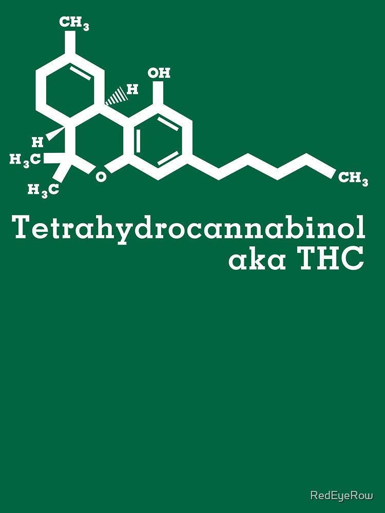 Tetrahydrocannabinol aka THC by RedEyeRow