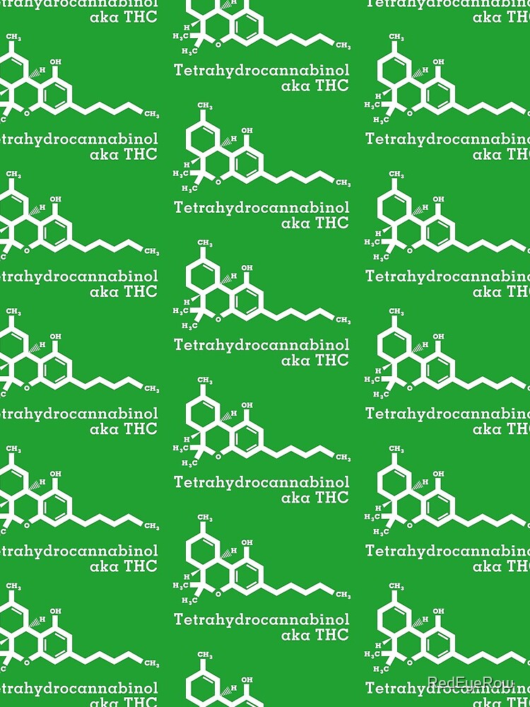 Tetrahydrocannabinol aka THC by RedEyeRow