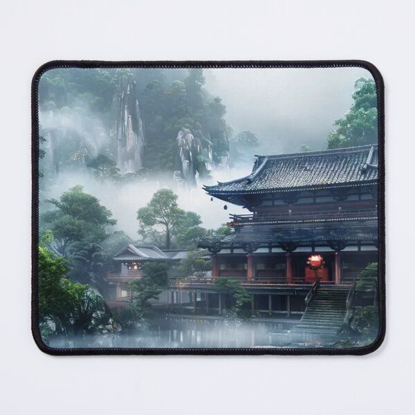 Item preview, Dojo japonés en Foggy Mountain designed and sold by MPJeffers.