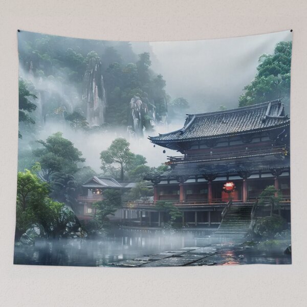 Artikelvorschau, Japanisches Dojo in Foggy Mountain entworfen und verkauft von MPJeffers.