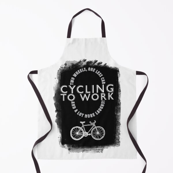 Item preview, Cycling to work - Two wheels, one less car and a lot more laughs! designed and sold by PhotoGros-4U.