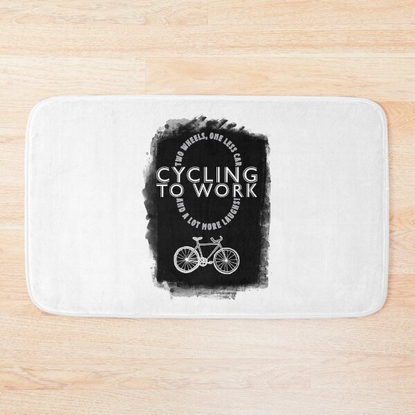 Item preview, Cycling to work - Two wheels, one less car and a lot more laughs! designed and sold by PhotoGros-4U.