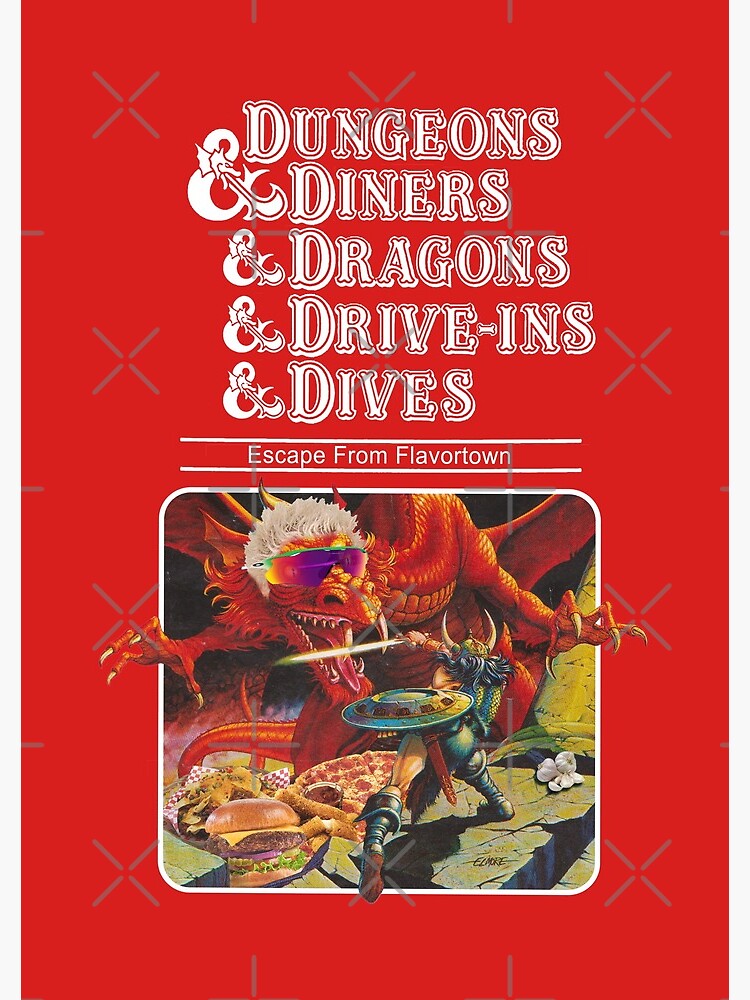 Dungeons & Diners & Dragons & Drive-Ins & Dives: Slightly Larger Image by ErikVogt