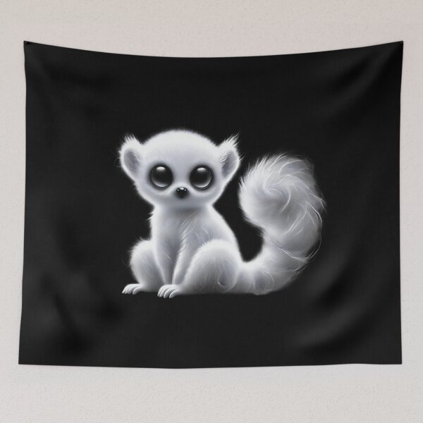 Item preview, Cute Little Lemur designed and sold by Blink Art Studio.