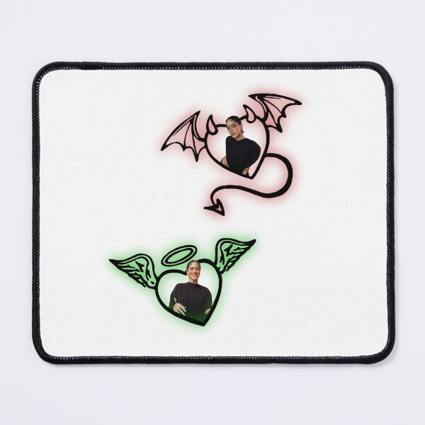 Item preview, tini stoessel - angel/devil (black) designed and sold by tinispieterse.