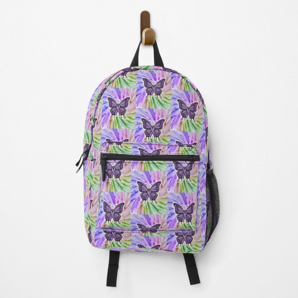 Item preview, Lupus Awareness & Support Butterfly Watercolor Purple Ribbon designed and sold by tamdevo1.