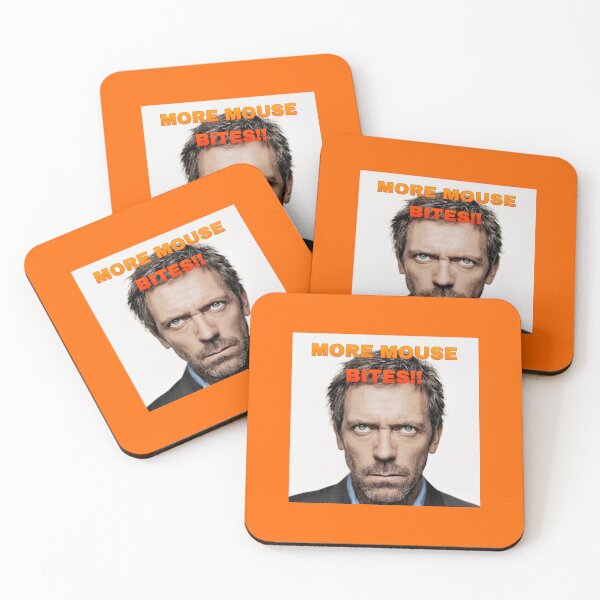 Item preview, House MD MORE MOUSE BITES orange gradient  designed and sold by traurigekatze.