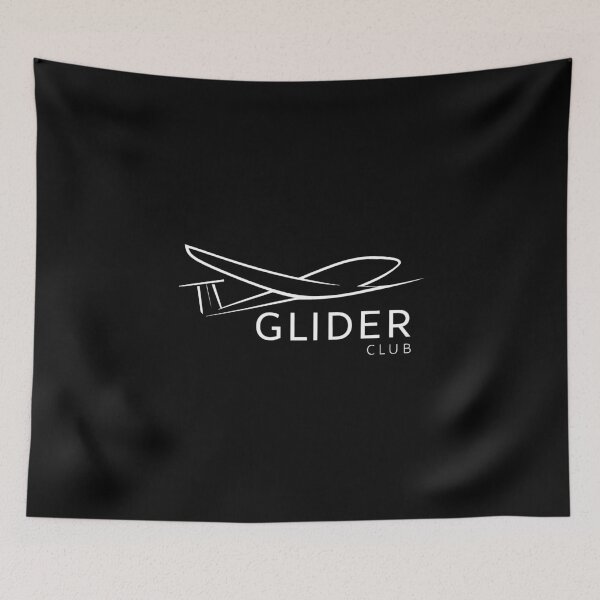 Item preview, Glider Club Glider Plane Pilot Sailplane aerial floating soaring designed and sold by These_Prints.