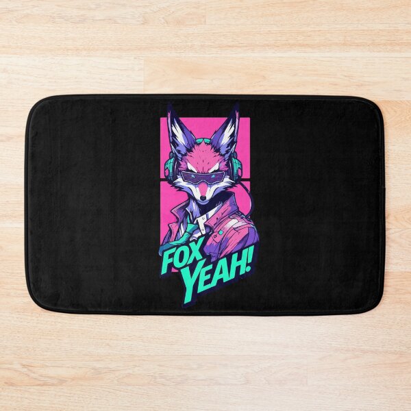 Item preview, Fox Yeah! Cyberpunk Art designed and sold by TomFrontierArt.