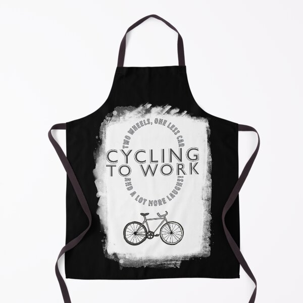 Item preview, Cycling to work - Two wheels, one less car and a lot more laughs! designed and sold by PhotoGros-4U.