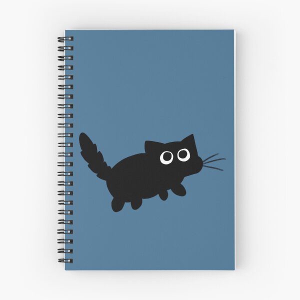 Item preview, Goofy black cat drawing designed and sold by kitty-kingdom.