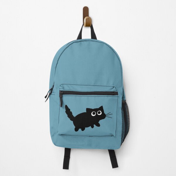 Item preview, Goofy black cat drawing designed and sold by kitty-kingdom.