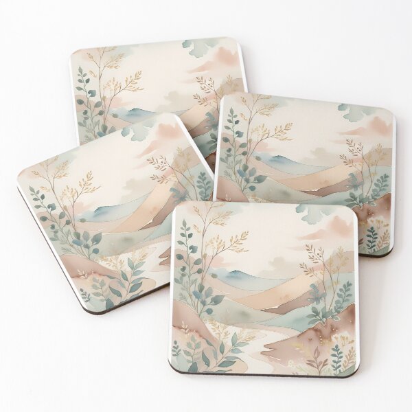 Artikelvorschau, Friedliche Blumeninspiration Aquarell entworfen und verkauft von SparroCreative.