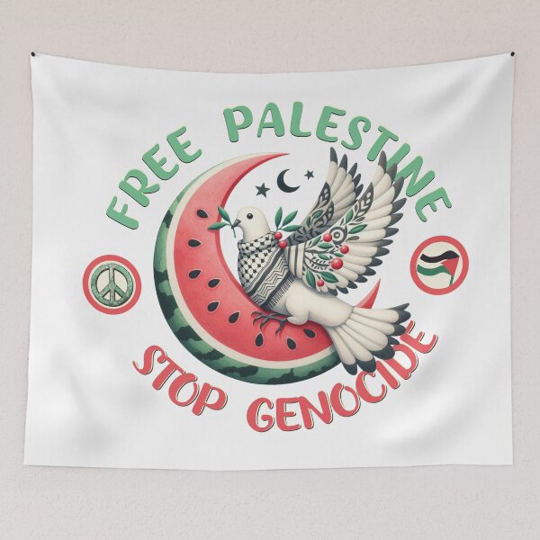 Item preview, Free Palestine Harmony Wings designed and sold by piscininha.