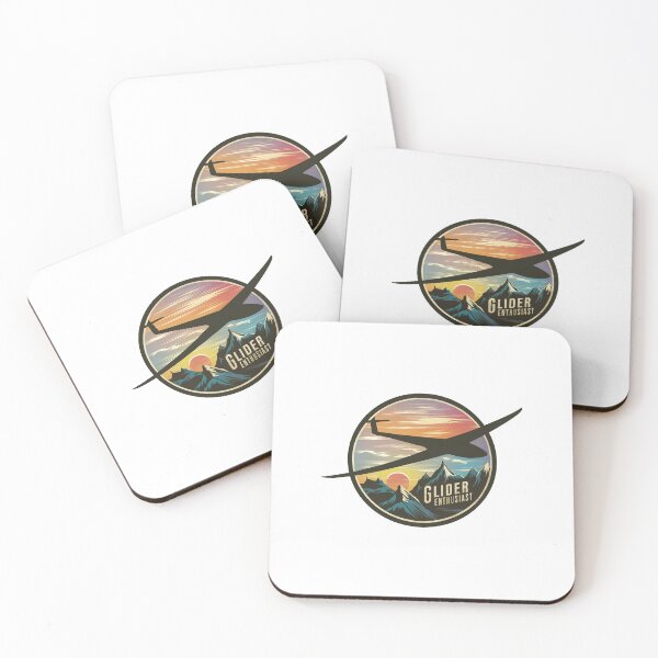 Item preview, Glider Enthusiast Glider Plane Pilot Sailplane Biplane aerial floating soaring designed and sold by These_Prints.