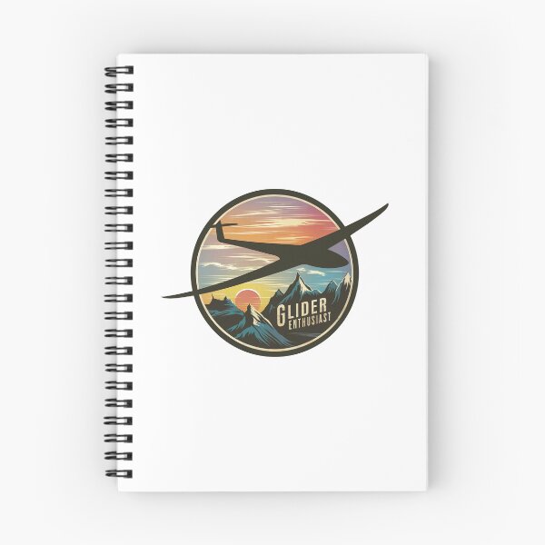 Item preview, Glider Enthusiast Glider Plane Pilot Sailplane Biplane aerial floating soaring designed and sold by These_Prints.