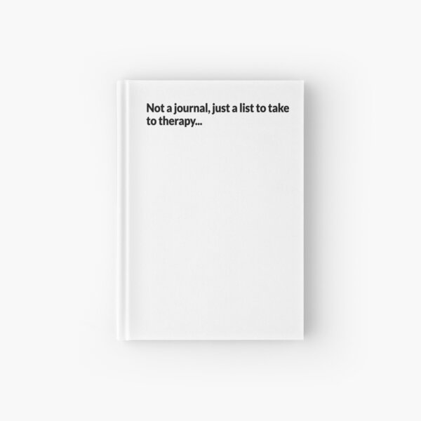 Not a journal Hardcover Journal