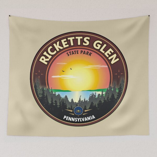 Item preview, Ricketts Glen State Park Pennsylvania nature landscape designed and sold by studioss76.