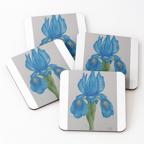 Item preview, Hand drawn Blue Iris designed and sold by Amos-artdesigns.