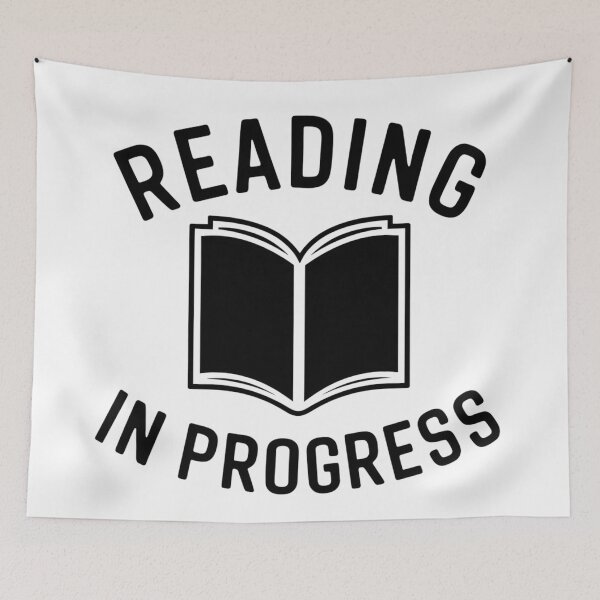 Item preview, Funny Reading in Progress  designed and sold by BlissfulPrintz.