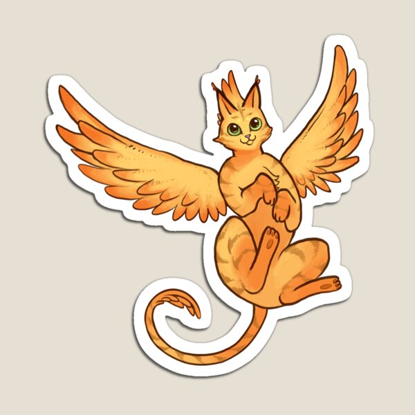 Phoenix Cat Magnet