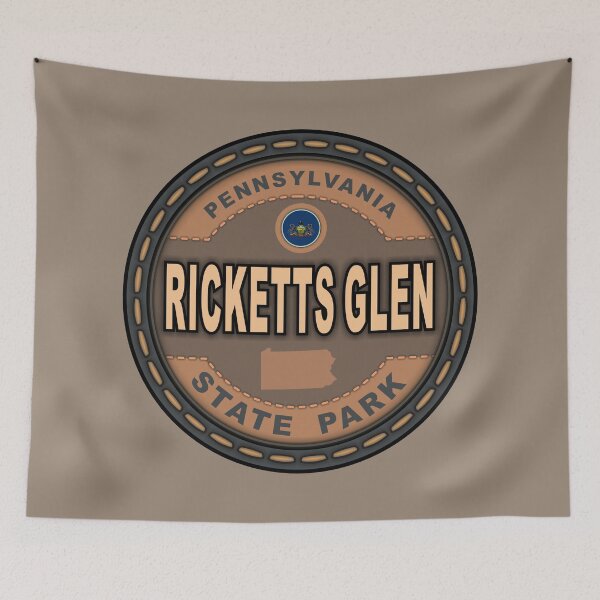 Item preview, Ricketts Glen State Park Pennsylvania stitching effect designed and sold by studioss76.