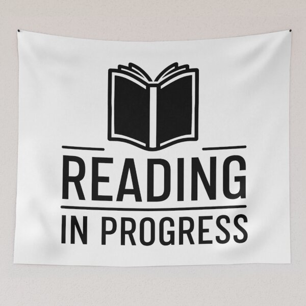 Item preview,  Funny Reading in Progress  designed and sold by BlissfulPrintz.