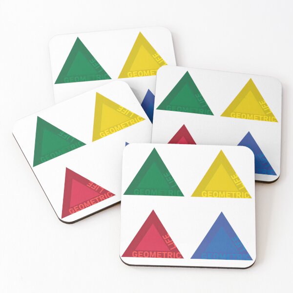 Item preview, Geometric Life, ed. Tr., 4 pack designed and sold by Tecno-Art-Land.