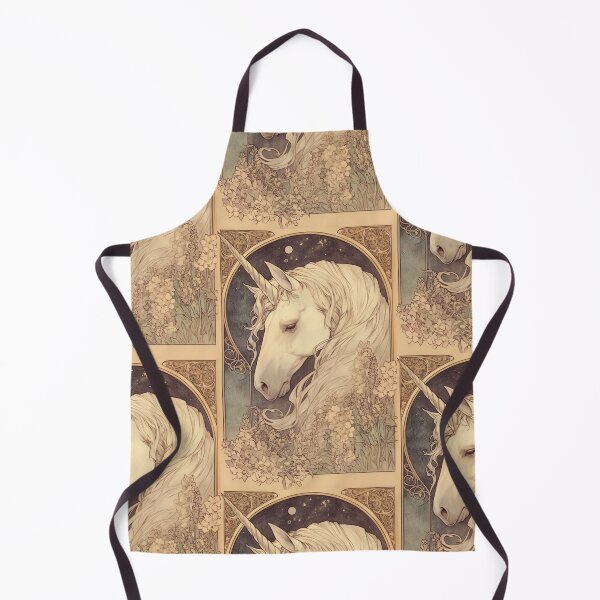 Item preview, Art nouveau Unicorn designed and sold by MendaciousMina.