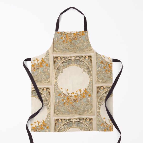 Item preview, Art nouveau Floral label designed and sold by MendaciousMina.