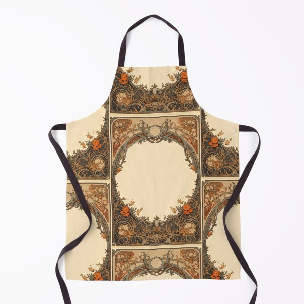 Item preview, Art nouveau Floral label designed and sold by MendaciousMina.