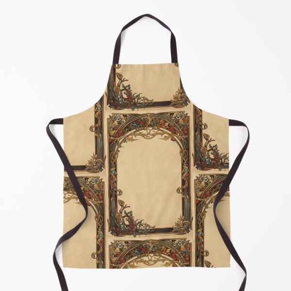 Item preview, Art nouveau Floral label designed and sold by MendaciousMina.