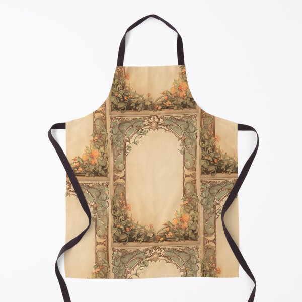 Item preview, Art nouveau Floral label designed and sold by MendaciousMina.