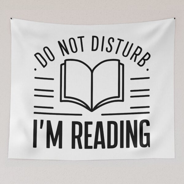 Item preview, Do Not Disturb, I'm Reading Funny designed and sold by BlissfulPrintz.