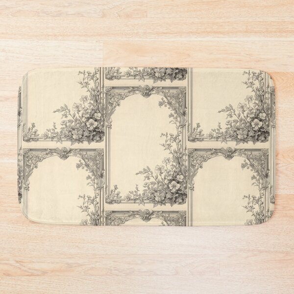 Item preview, Art nouveau Floral label designed and sold by MendaciousMina.