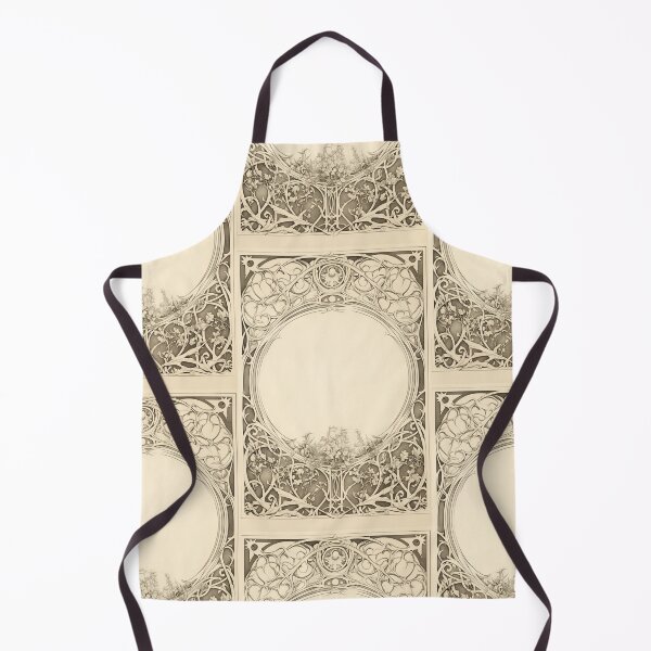 Item preview, Art nouveau Floral label designed and sold by MendaciousMina.