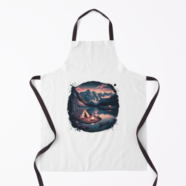 Item preview, camping by the lake designed and sold by fitgeek.
