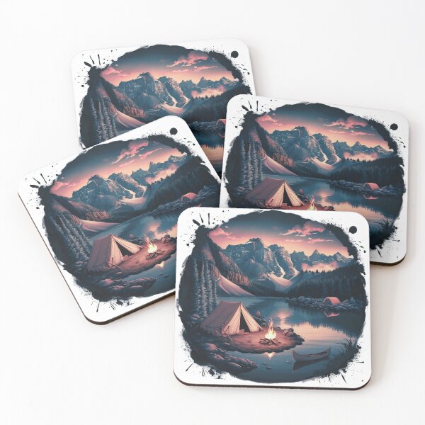 Item preview, camping by the lake  designed and sold by fitgeek.