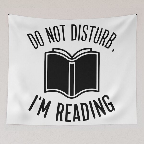 Item preview, Do Not Disturb, I'm Reading Funny designed and sold by BlissfulPrintz.