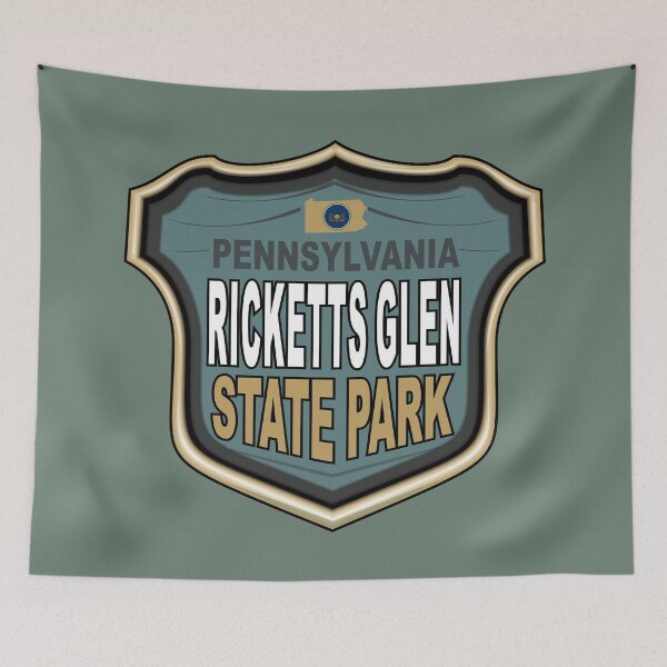 Item preview, Ricketts Glen State Park emblem designed and sold by studioss76.