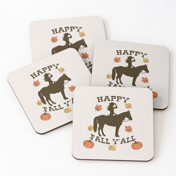 Item preview, Horse Girl Happy Fall Y'all Autumn designed and sold by tamdevo1.