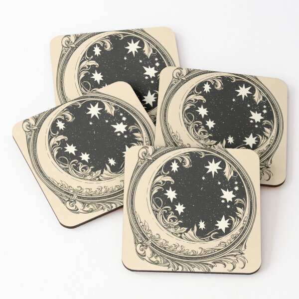 Item preview, Celestial Art nouveau  designed and sold by MendaciousMina.