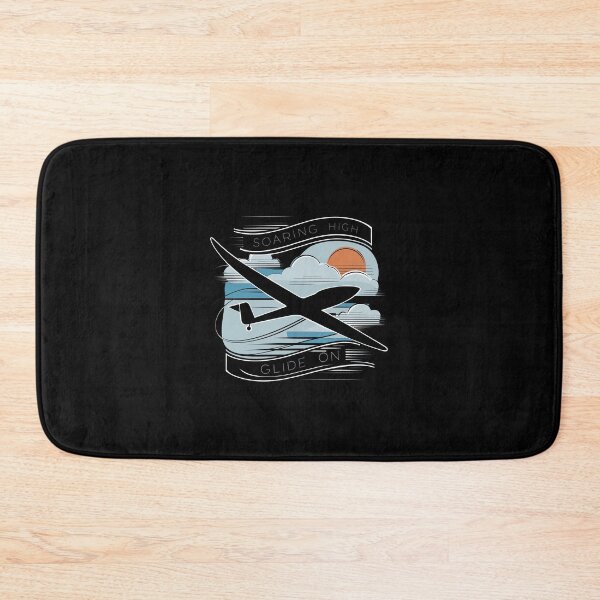 Item preview, Soaring High, Glide On Glider Plane Pilot Sailplane aerial floating soaring designed and sold by These_Prints.