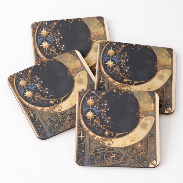 Item preview, Celestial Art nouveau  designed and sold by MendaciousMina.