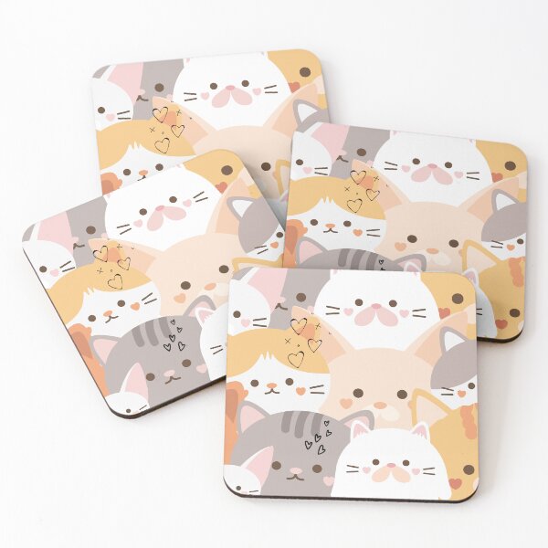 Item preview, cute cats designed and sold by Flower-Of-Life1.
